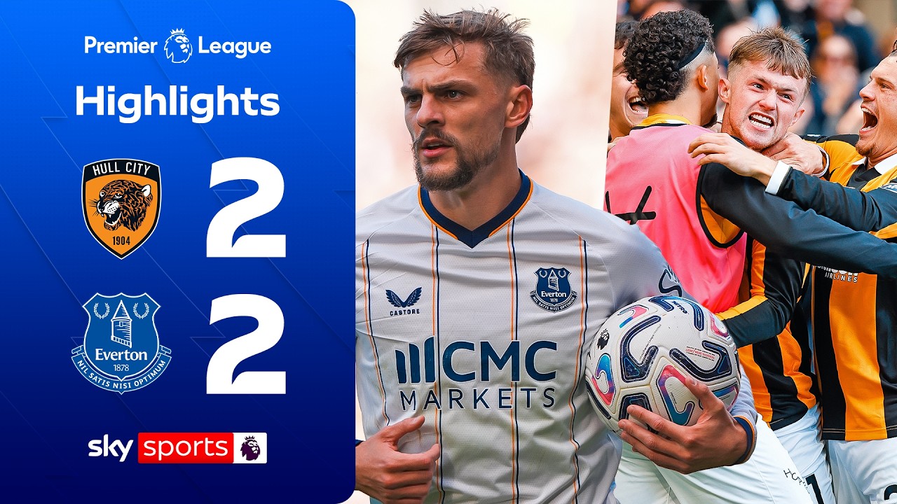 Toffees & Tigers play out blockbuster draw! 🔥 | Hull City 2-2 Everton | Premier League highlights