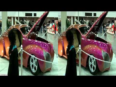 2012 Deroit Autorrama- 1938 Lincoln Zephyr Custom - 3D Video