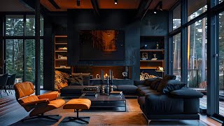 Dark Elegance, Warmth Within: Designing Your Dream Black House with Rustic Decor Ideas 2024