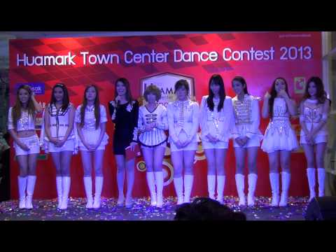 130518 [Comment] Girlish cover Girls' Generation @Huamark Town Center Cover Dance Contest 2013