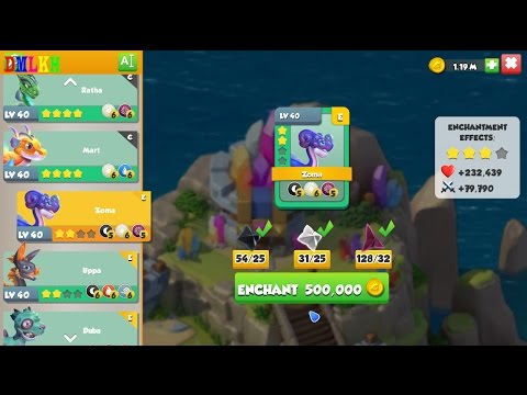 Enchantment Stardust Dragon : Dragon Mania Legends