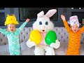 Gaby and Alex - Easter surprise eggs Hunt