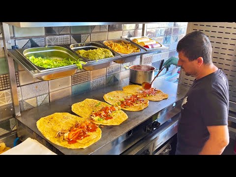 4000 Shawarma Doner Kebab Sales per Day!!! - It's Really Amazing! - Turkish Street Food