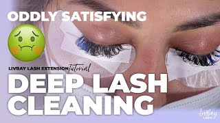 Clean with Me! Speed Clean Dirty Eyelashes Extensions