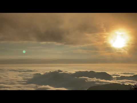 10月23日台18線89.4K香雪山觀景平台雲海落日（江錦誠先生提供）