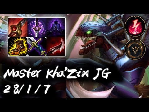 Master Kha'Zix Jungle vs Elise | Korea High Elo Replays