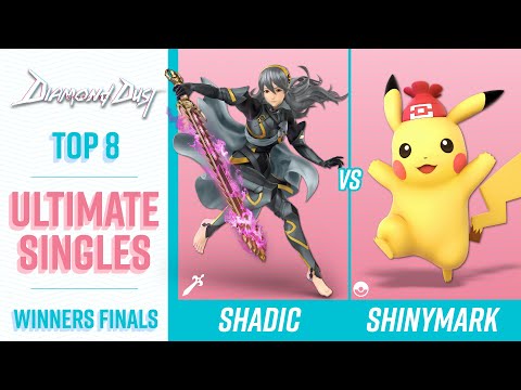 SHADIC (Corrin) vs ShinyMark (Pikachu) - TOP 8 (WINNERS FINALS) - ULTIMATE SINGLES | Diamond Dust
