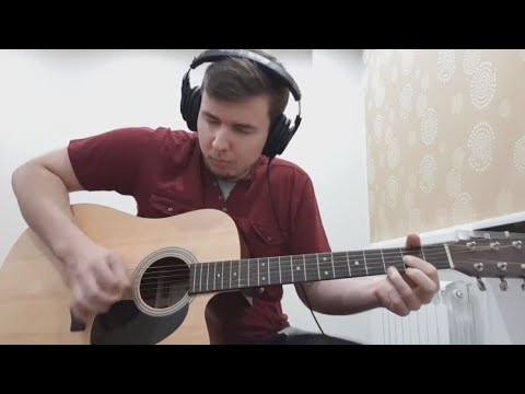 Alternate picking on ACOUSTIC GUITAR - Anton Oparin