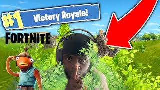 Can I WIN By HIDING in FORTNITE ?!?