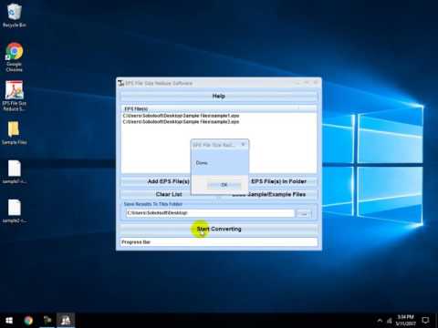 EPS File Size Reduce Software