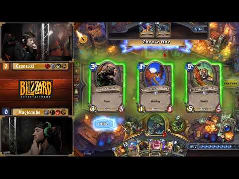 HCT Philadelphia: Crane vs Magicmike - Hearthstone Tour Stop 2018 | Day 2 Swiss Stage Round 8