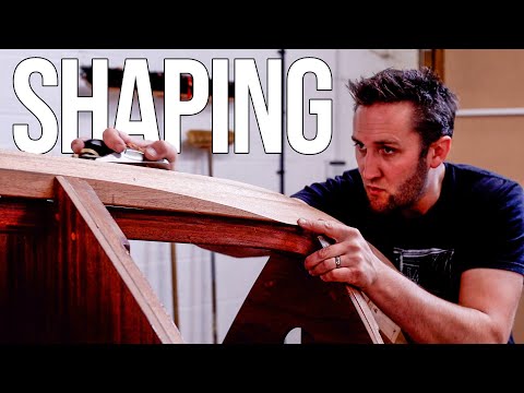 Hand Shaping a Wooden Boat Keelson | Building Temptress Ep31