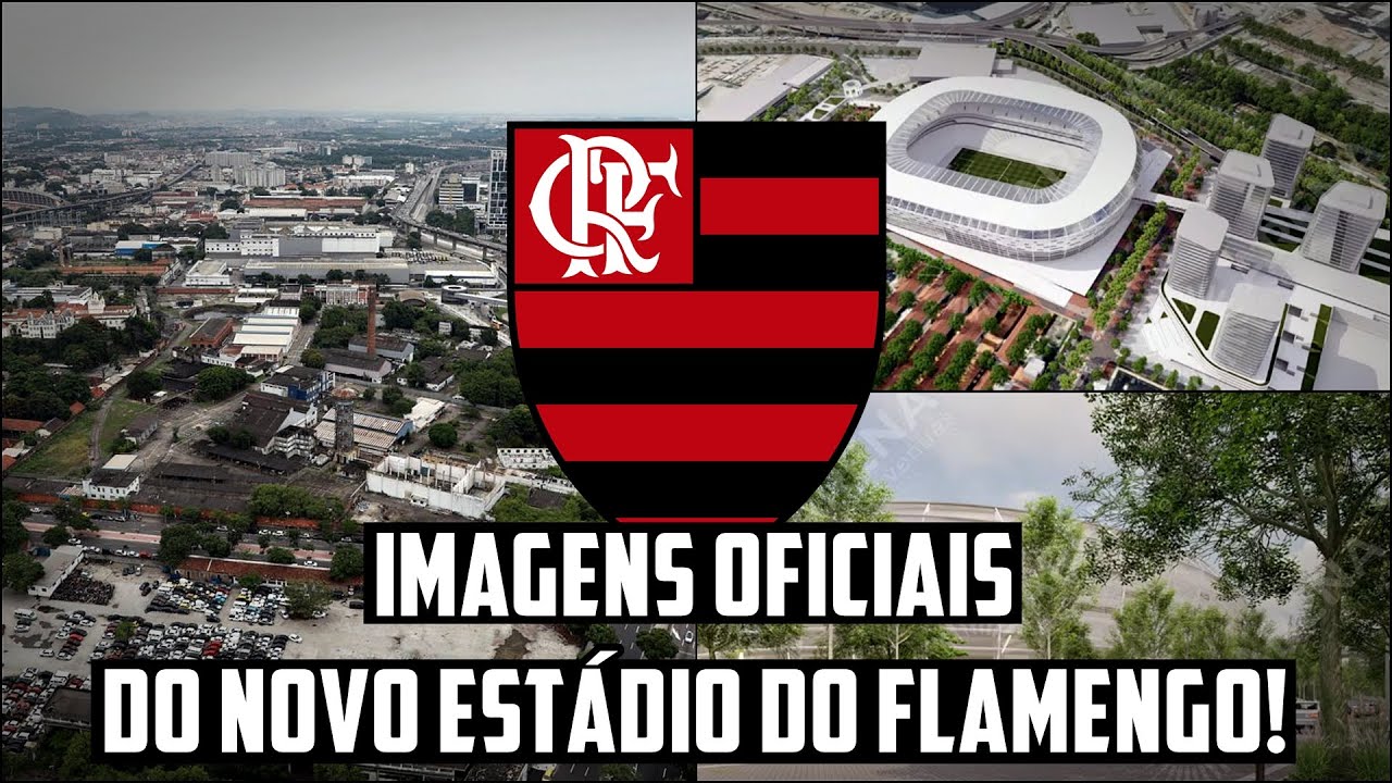 Veja IMAGENS OFICIAIS do PROJETO do NOVO ESTÁDIO do FLAMENGO no GASÔMETRO!