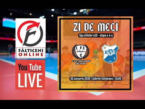 FUTSAL U19: CSS NICU GANE FĂLTICENI - KSE TÂRGU SECUIESC