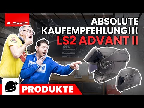 Endlich ist es soweit!!! Der neue Klapphelm von LS2 - Advant II im Fahrbericht