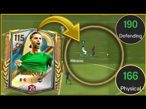 Rafael Marquez Review - Best Cb In FC mobile 🥶 