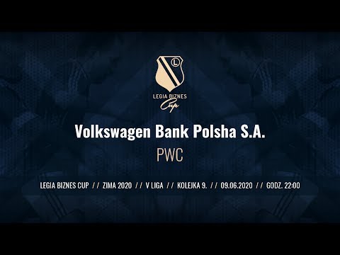 Skrót spotkania Volkswagen Bank Polska S.A. - PWC ( Legia Biznes Cup Zima 2020 )