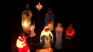 My Christmas Blow Mold Nativity December, 2014