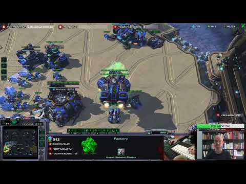 [14.4.20] SC2: LotV (FPVOD) DeMusliM (T) vs SKillous (P) Golden Wall