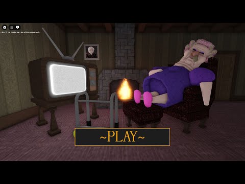 GRUMPY GRAN! *SCARY OBBY* Roblox Gameplay Walkthrough EASY Mode #scaryobby #robloxedit