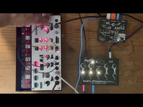 Bastl Bestie + Kastle 1.5 + Volca Modular - Meet the Beast