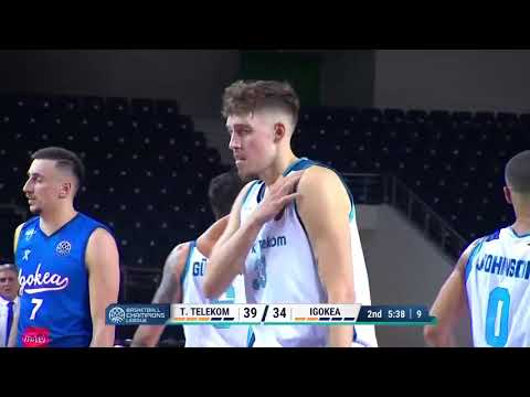 TC4 Türk Telekom vs Igokea   Fake being fouled & AOS   Basketball Champions League