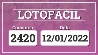 Capa de LOTOFÁCIL 2420