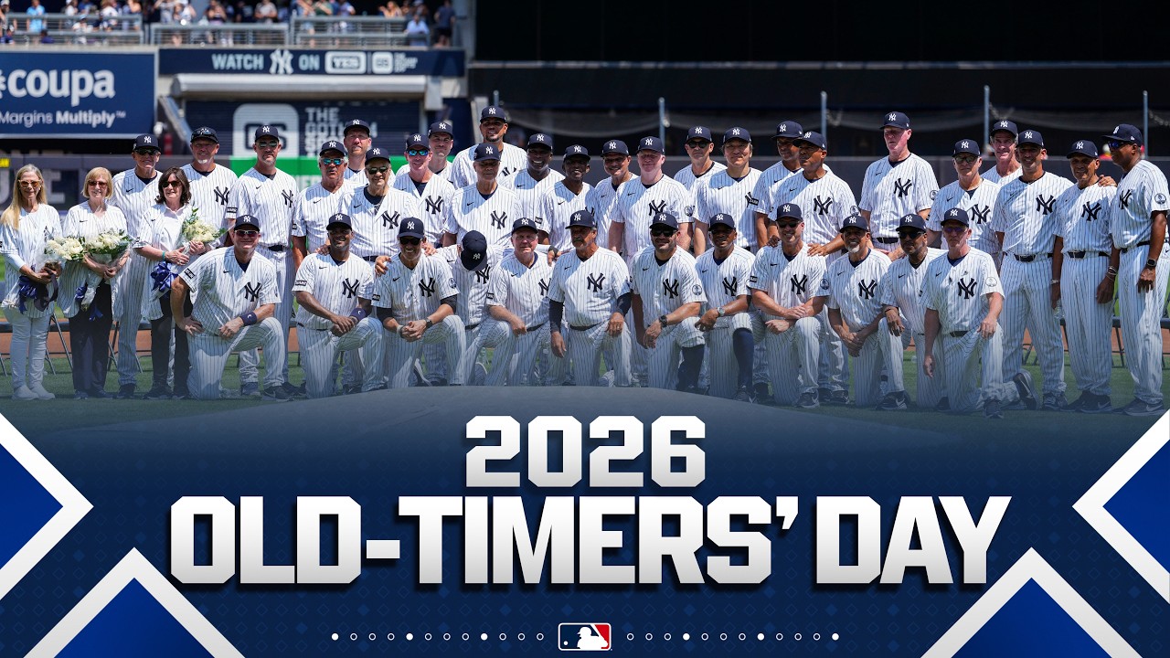 FULL CEREMONY: Yankees honor stars of the past with the 2026 Old-Timers' Day!
