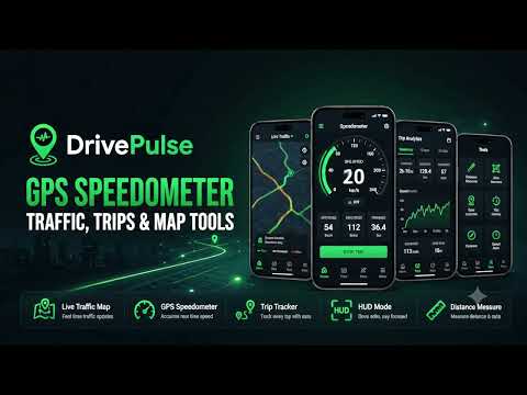 DrivePulse GPS Speedometer video thumbnail
