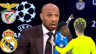 Download lagu Thierry Henry Reacts to Vinícius Jr Incident vs Benfica Monkey Allegation & Match Stoppage Explained mp3