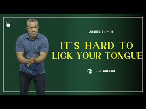 It's Hard to Lick Your Tongue | J.D. Greear | Aug 20, 2023