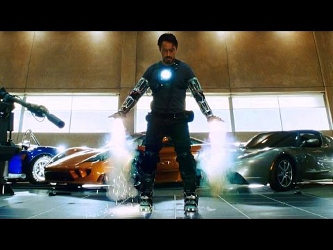 Iron Man - Yeah, I Can Fly - First Flight Test (Scene) Iron Man (2008) Movie CLIP HD