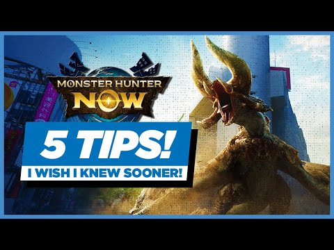 Monster Hunter Now - 5 TIPS I Wish I Knew Sooner! (BEST EARLY GAME ARMOR SET!)