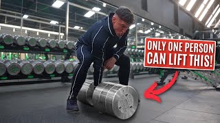 The dumbbell that only ONE PERSON can lift...
