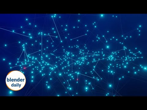 Plexus FX: Split Edges Node | Blender Geonodes Daily, tip 72