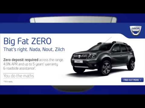 Dacia Duster 4.9% APR