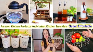 HUGE Amazon KITCHEN Haul-2021- Latest , Must Have Products || Super Affordable & Rental Friendly