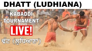 Dhatt (Ludhiana) Kabaddi Tournament 30 Jan 2017