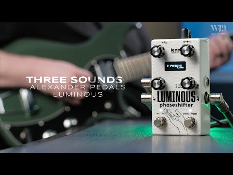 Three Sounds: Alexander Pedals Luminous Phaseshifter (Dealer)