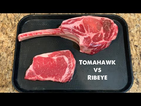 Tomahawk Steak vs Ribeye