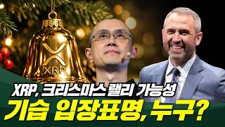 XRP, 크리스마스 랠리? 기습 입장표명