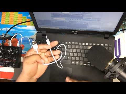 Setting up the V8 Soundcard + BM 800 Condenser Microphone to your Laptop and Record using OBS