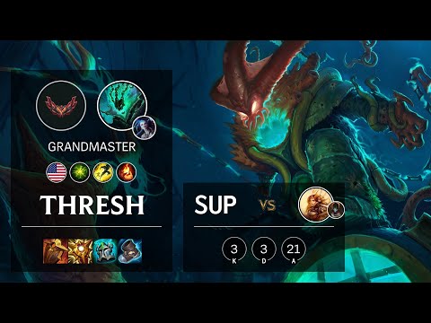 Thresh Support vs Leona - NA Grandmaster Patch 12.2