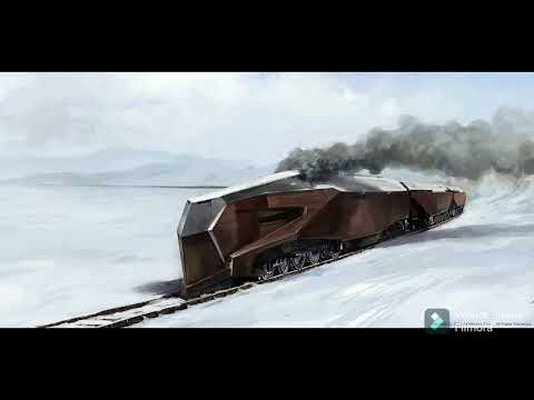 The Long Behemoths Of The Snow #snowpiercer #train #icebreaker