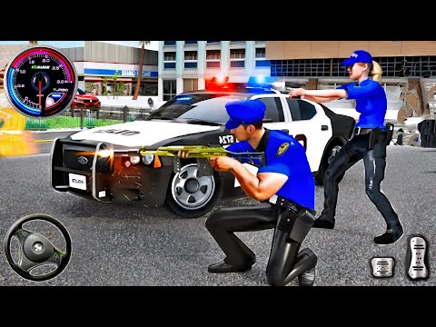 US Police Cop Car Chase Simulator - Real Multy-Storey Cars Driver - ألعاب أندرويد - Android GamePlay