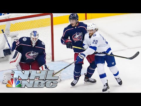 NHL Stanley Cup First Round: Lightning vs. Blue Jackets | Game 3 EXTENDED HIGHLIGHTS | NBC Sports