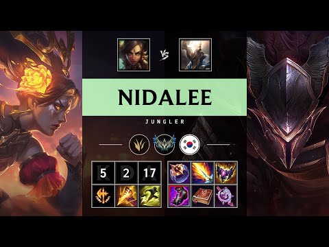 Nidalee Jungle vs Pantheon - KR Challenger Patch 25.15