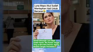 SAMBIL MENANGIS😭LUNA MAYA SUDAH MANTAP BERCERAl😭#lunamaya #maximeboutt