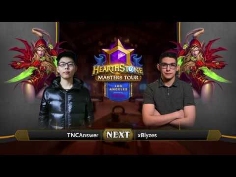 TNCAnswer vs xBlyzes - Grand Finals - Hearthstone Masters Tour Los Angeles