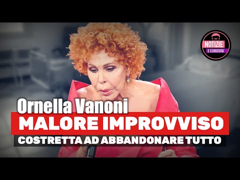 Ornella Vanoni, MALORE IMPROVVISO: COSTRETTA AD ABBANDONARE IL PROGRAMMA e non solo